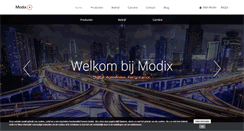 Desktop Screenshot of modix.be