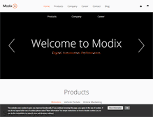 Tablet Screenshot of modix.eu